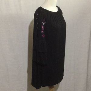Relativity Dress W/Fancy Sleeves